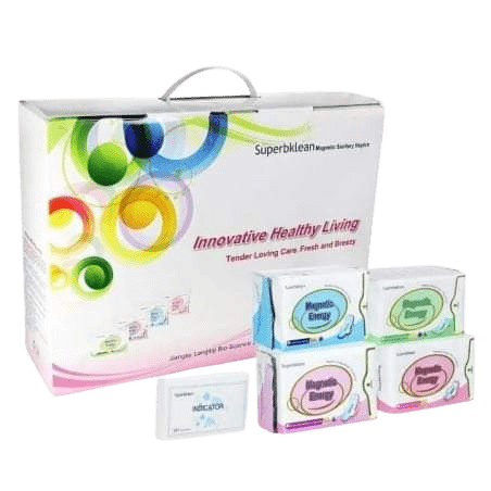 couche-santé SERVIETTE HYGIENIQUE MAGNETIQUE SUPERBKLEARN (30; 18; 10; 8 / PACK)